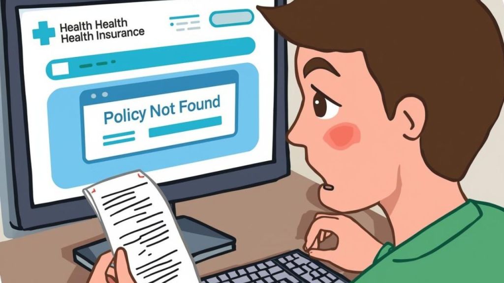 Policy not visible after premium payment